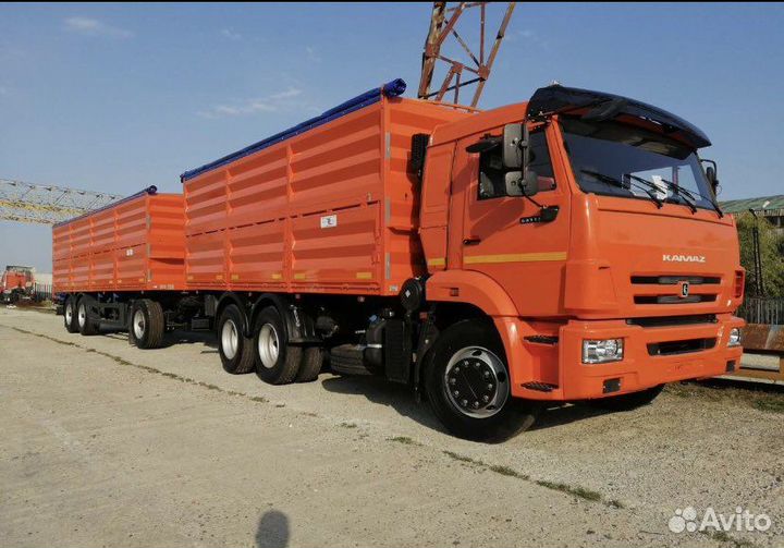 Камаз 65115 зерновоз