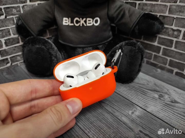 Airpods pro + мишка + чехол