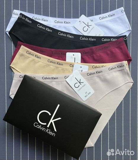 Трусы женские бесшовные Calvin Klein