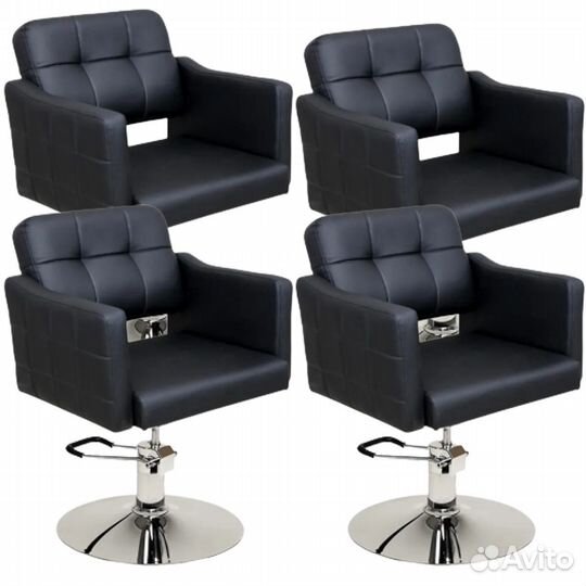 Парикмахерское кресло “А02 NEW” черный