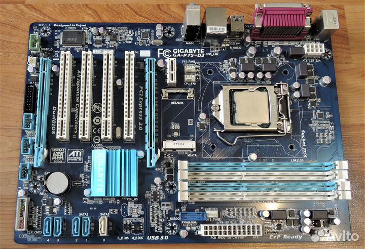 Материнка+проц