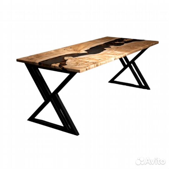 Стол обеденный лофт