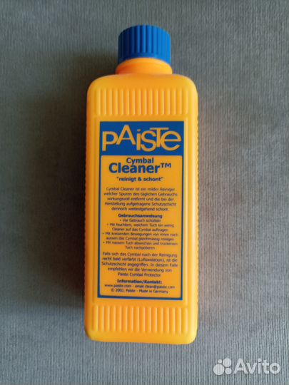 Чистящее средство для тарелок Paiste