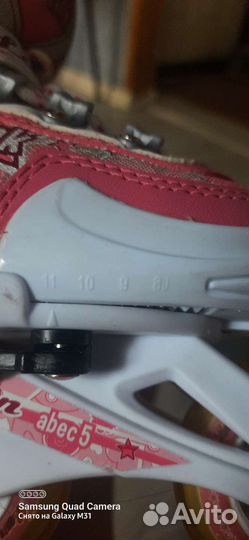 Роликовые коньки детские раздвижные