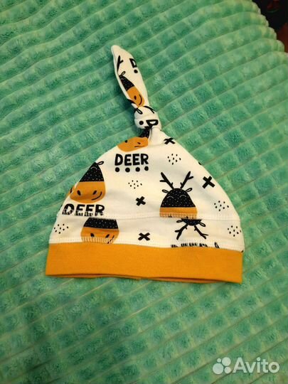 Шапочка для новорожденного