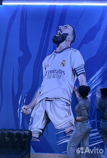 Роспись стен / интерьерные картины / обучение