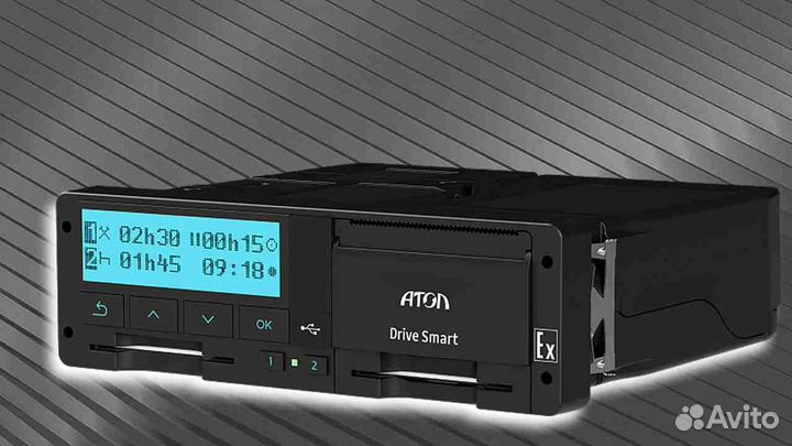 Автомобильный тахограф Атол Драйв, с гарантией