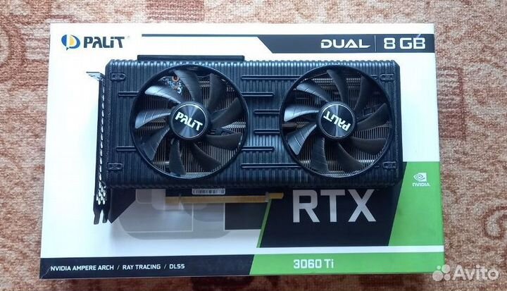 Видеокарта RTX 3060 Ti Palit Dual OC 8GB