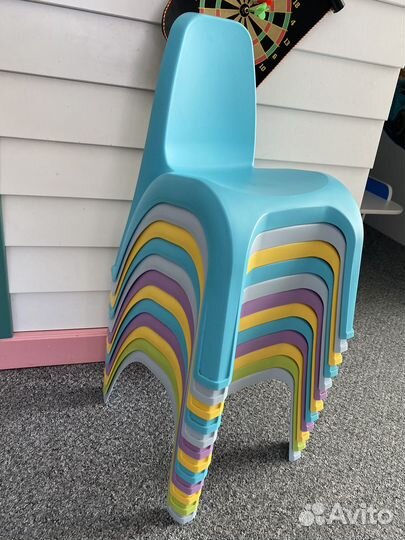 Детский стульчик пластиковый