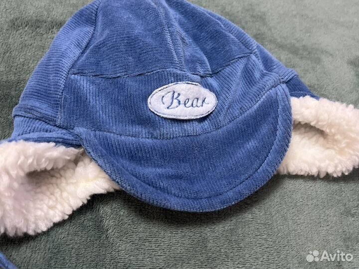 Шапка зимняя для мальчика 2-4 года новая