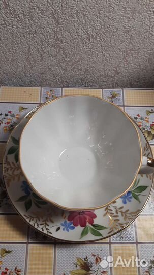 Чайная пара Императорский фарфоровый завод