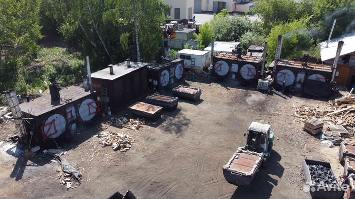 Углевыжигательные печи с автоматикой