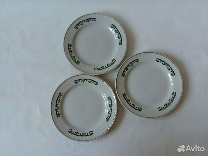 Винтажные тарелки в скандинавском стиле геометрия