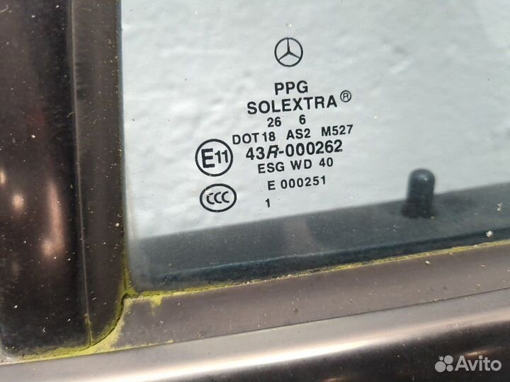Дверь боковая левая задняя Mercedes C W203, 2006