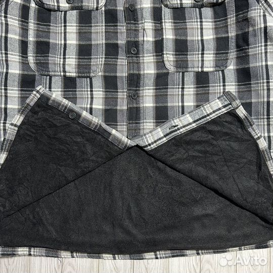 Рубашка теплая с флисом L 50 Boston Traders