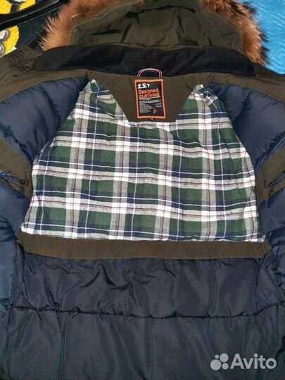 Пуховик куртка зимний мужской 48 р. Z.S.T