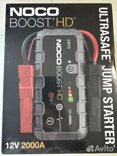 Пусковое устройство noco GB70 boost HD
