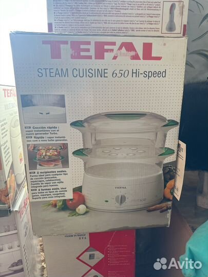 Пароварка tefal бу
