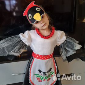 Карнавальный костюм детский Сорока-Белобока