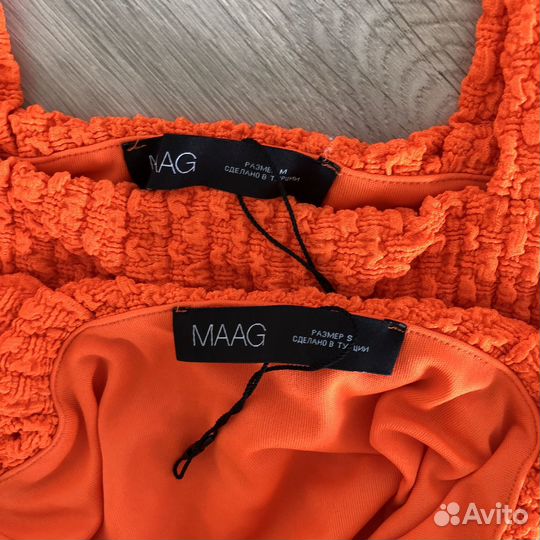Сарафан платье maag zara h&m lime S M новые