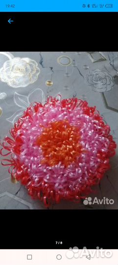 Мочалка ручной работы