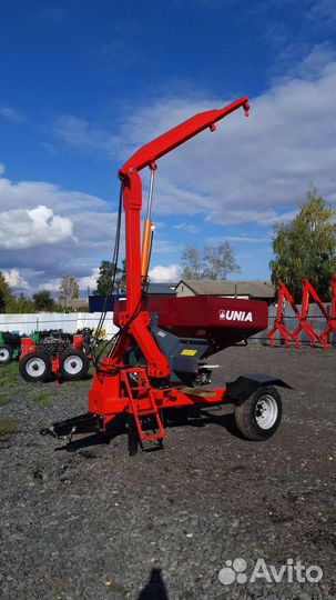 Кран-манипулятор на разбрасыватель