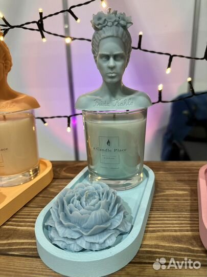 Наборы из свечей ручной работы