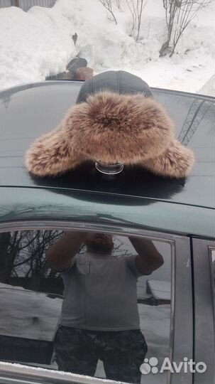 Шапка ушанка мужская