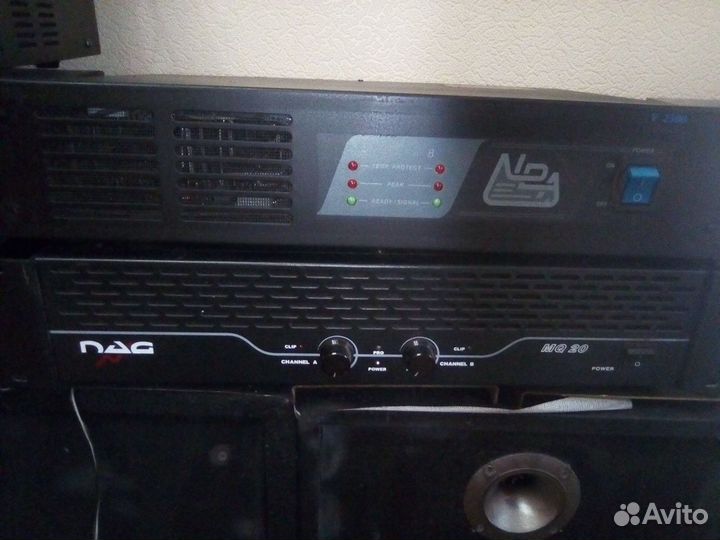 Усилитель профессиональный м