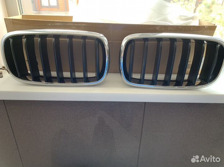 Решетка радиатора,Ноздри BMW X5 F15 X6 F16