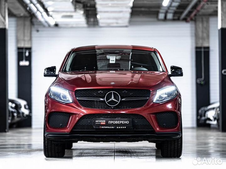 Mercedes-Benz GLE-класс Coupe 3.0 AT, 2015, 137 000 км