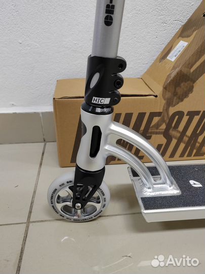 Самокат трюковой Prime Extension хром (Новый)