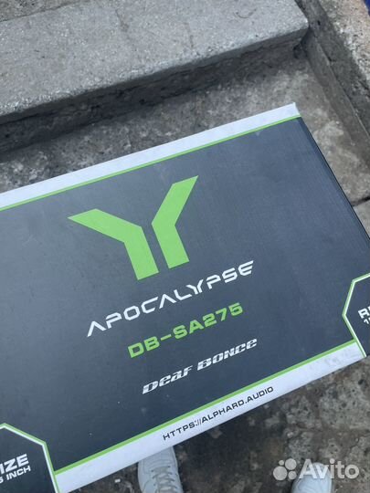 Deaf bonce сабвуфер