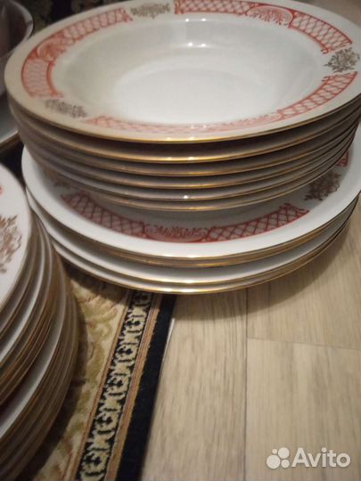 Сервиз столовый Чехословакия, Богемия