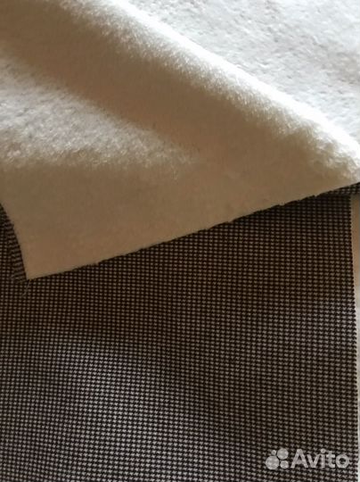 Ткань отрез пальтовая двусторонняя