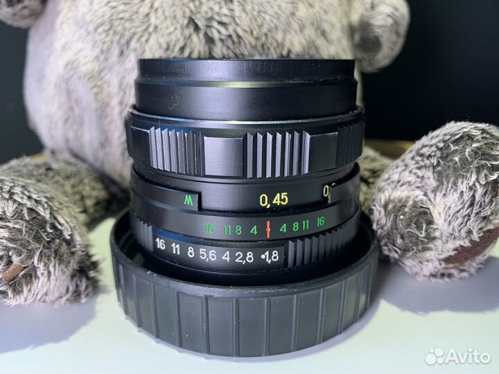 Объектив helios 77м 4 50mm 1.8 m42