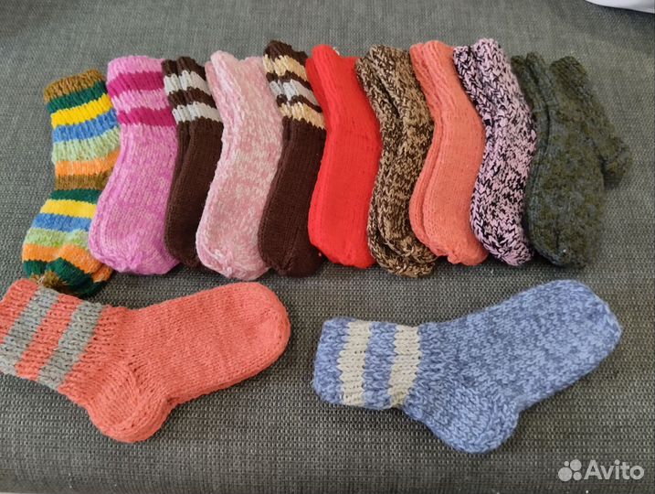 Носки вязаные ручная работа