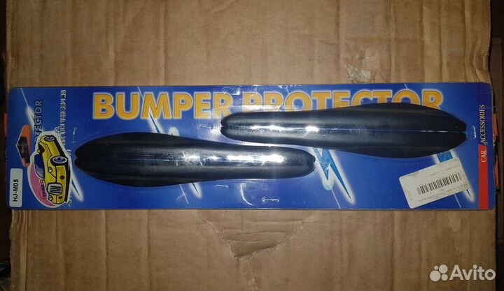 Отбойники дверей, защита бампера, черные новые