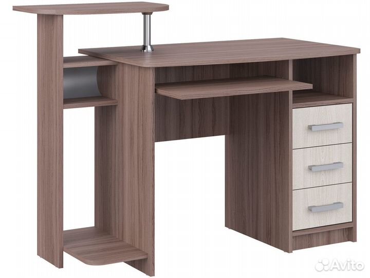 Стол компьютерный с тумбой и надстройкой ск-4