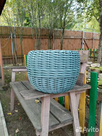 Кашпо из ротанга 12 литров