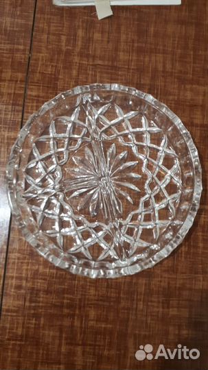 Хрустальная менажница