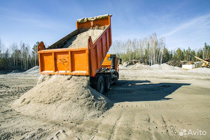 Отсев щебня с доставкой