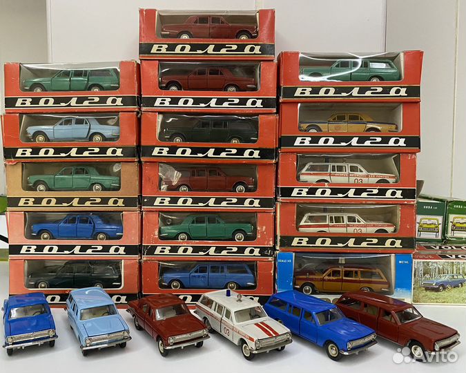 Модель автомобиля Волга 1:43 СССР
