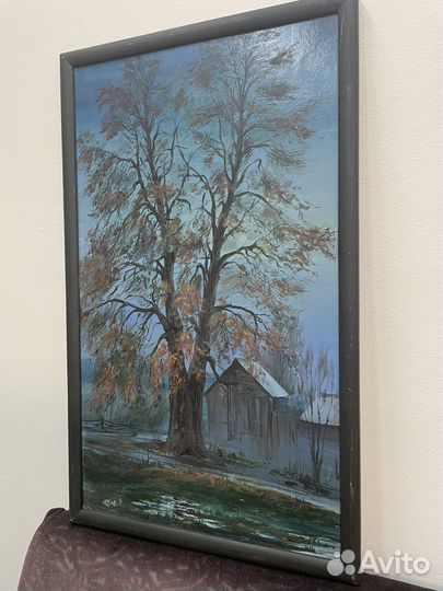 Картина маслом пейзаж