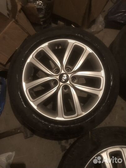 Диски литые R17 5*114.3 KIA оригинал как новые
