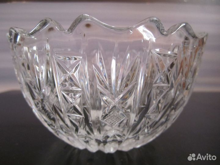 Вазочки-салатницы хрусталь СССР