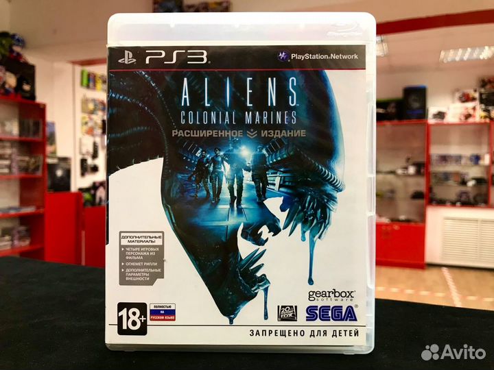 Диск PS3 Aliens Colonial Marines
