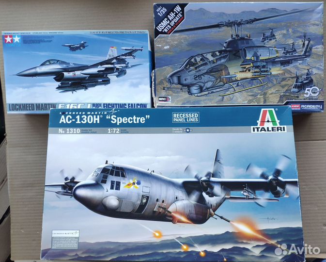 Сборные модели самолетов и вертолётов