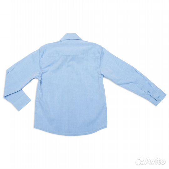 Голубая рубашка для мальчика PlayToday р.98,104
