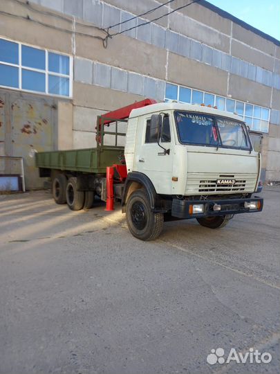 КамАЗ 53202 с КМУ, 1990